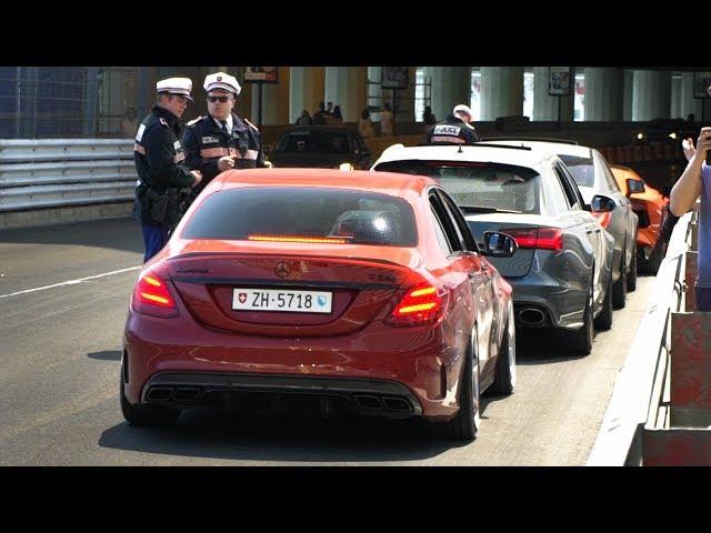 POLICE vs SUPERCARS! CHAOS during Top Marques 2018!