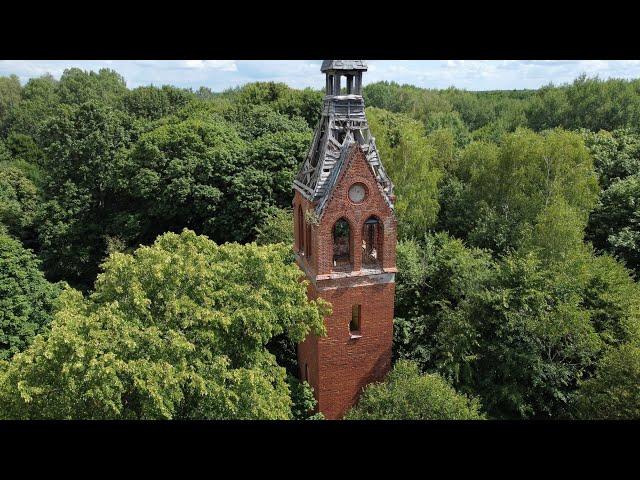 Warmia i Mazury widziane z góry: Małga, wieś, której już nie ma [4K]