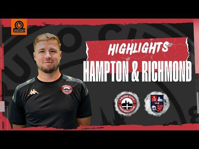 Truro City vs Hampton & Richmond - Vanarama National League South - Highlights