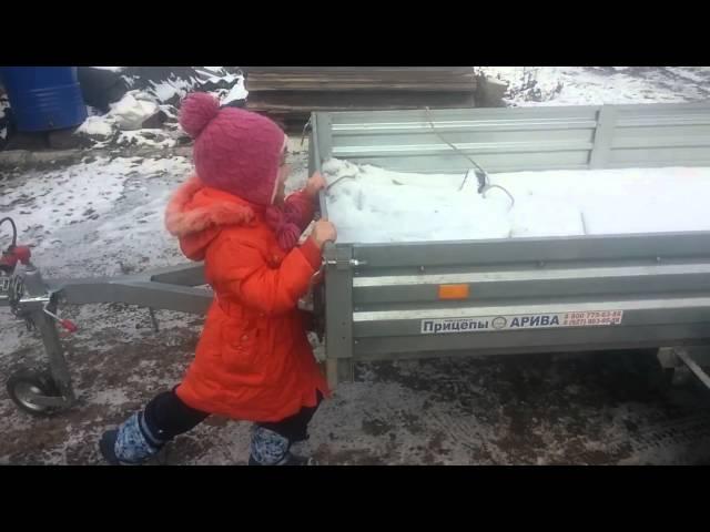 Опорное колесо и зачем оно нужно на прицепе? Это знают даже дети! ЦЛП АРИВА