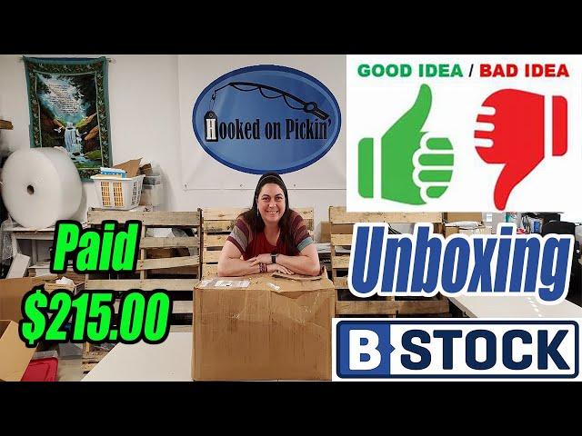 B-Stock Liquidation Unboxing - 1st Time Buyer - Paid $215 - Good Or Bad? - Online Reselling