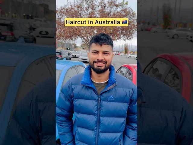 Price of Haircut in Australia #shorts #austraila #indianinaustralia