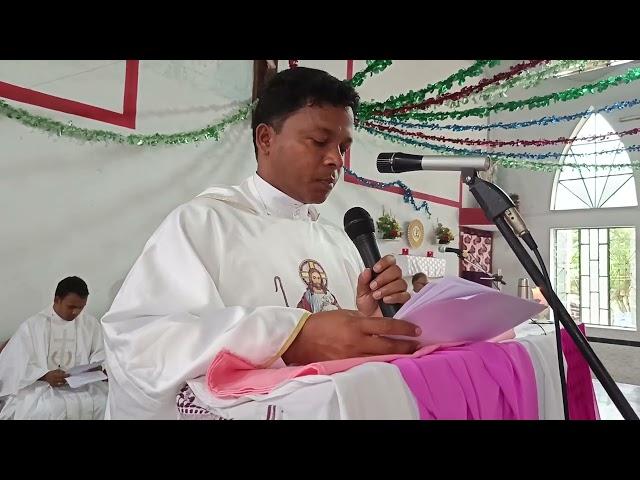 KUND PANI HAS A NEW PARISH PRIEST- Fr. Emmanuel Kerketta is his name