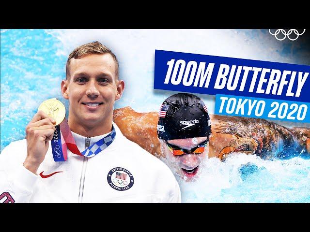 WORLD RECORD! Caeleb Dressel is unstoppable | Men's 100m Butterfly Final | Tokyo 2020 Replays