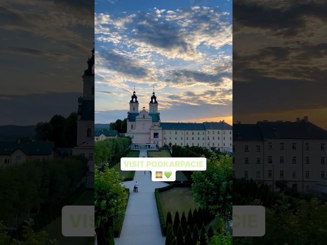 POLAND IS BEAUTIFUL  #poland #landscape #sunsetview #sunset #monastery #polandisbeautiful