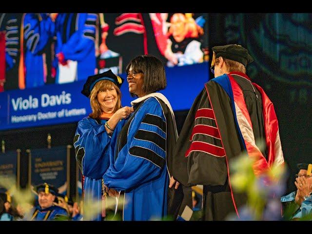 Viola Davis inspires URI Class of 2024