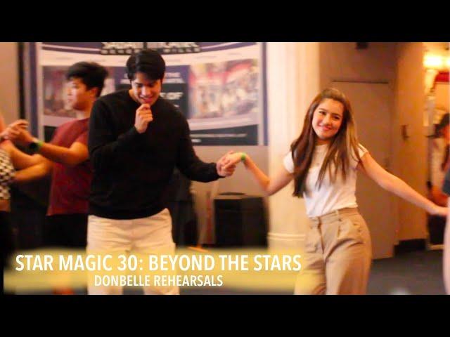 Behind The Scenes Of DonBelle Rehearsals At Star Magic 30: Beyond The Stars Los Angeles