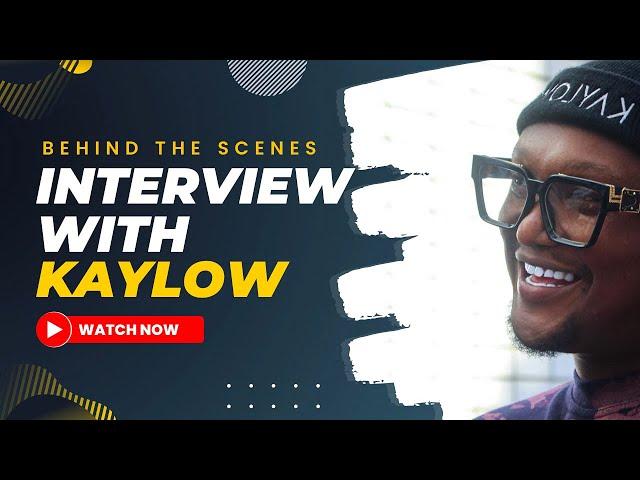 Interview With @KaylowVEVO - Behind The Scenes