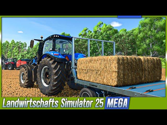 LS25 ► Strohbergung XXL | MEGA Farming Simulator 25 [s4e24]