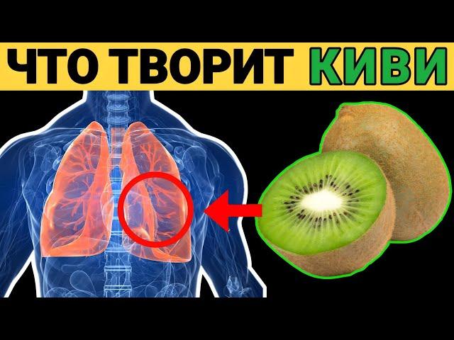 Польза Киви | Что творит КИВИ с организмам человека !