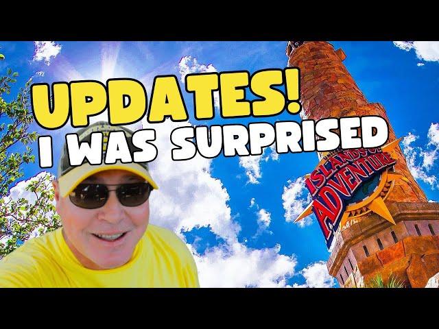 Surprising Updates! at Islands of Adventure ~ Cool New Stuff!