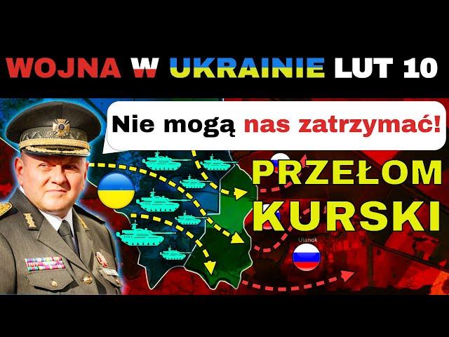 10 LUT: GŁĘBIEJ KAŻDEGO DNIA! Ukraińcy ZYSKUJĄ TEREN W KURSKU! | Wojna w Ukrainie Wyjaśniona