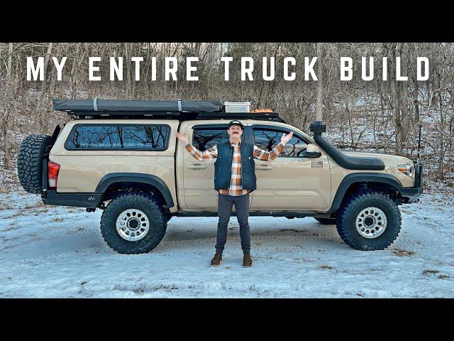 Every Detail of my Tacoma Overland Build - Updated Walkaround