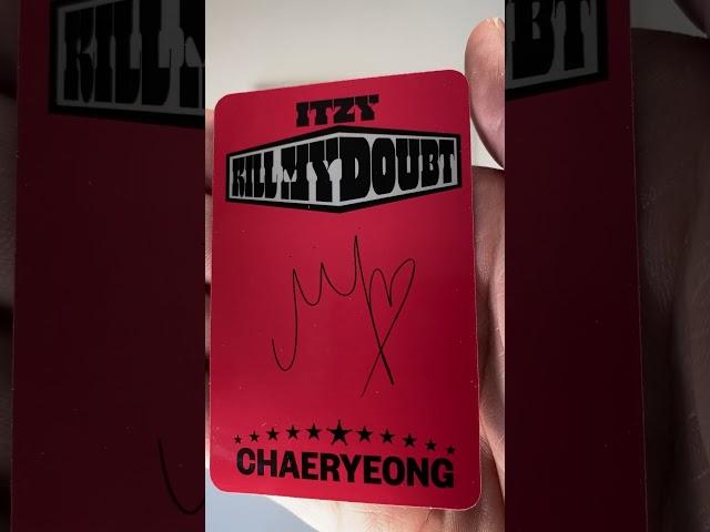 ITZY SIGNED Kill My Doubt Unboxing! #itzy #unboxing #kpop