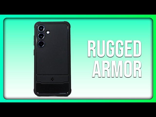 Spigen Rugged Armor Galaxy S24 case REVIEW | Rugged looks, THIN feel