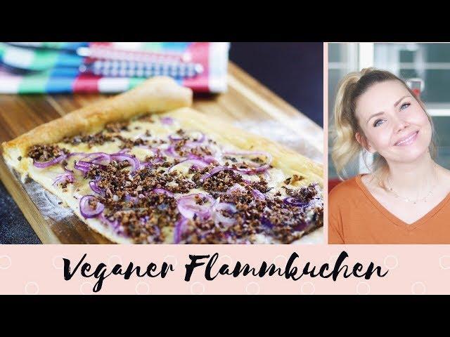 VEGANER FLAMMKUCHEN | Lecker, einfach, schnell | Überzeugt garantiert jeden!