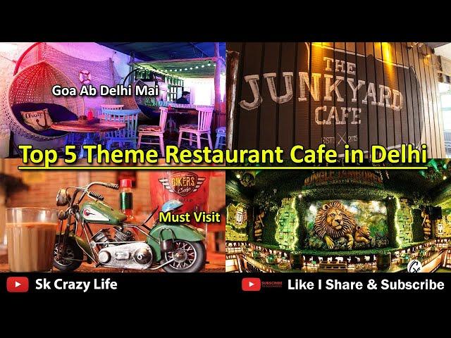 Top 5 Theme Restaurants in Delhi l Best Restaurants in Delhi #Top restaurant in delhi #food #delhi