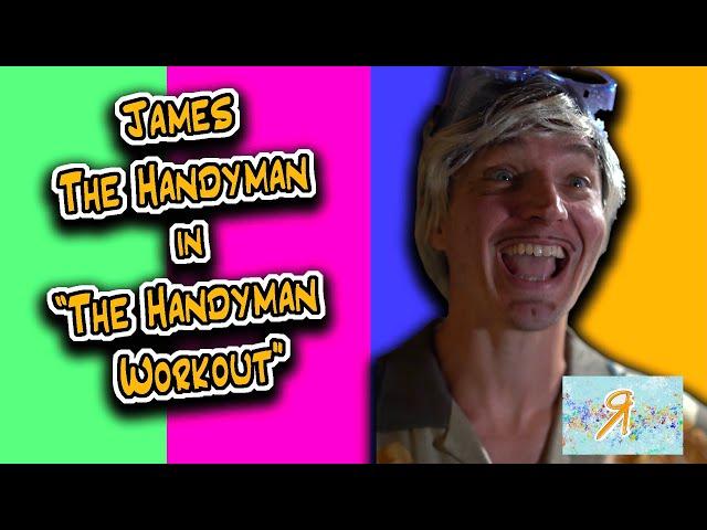 James The Handyman in "The Handyman Workout" #shorts