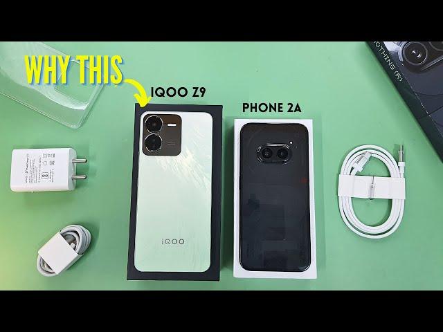 iQOO Z9 vs Nothing Phone 2a | FULL COMPARISON | Kaun sa Lena CHAHIYE?