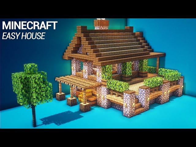 Minecraft Starter House Tutorial Survival (EASY)