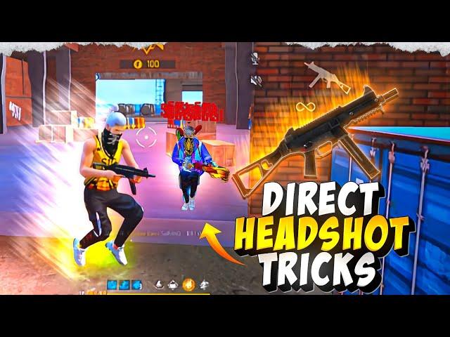 UMP Direct Headshot Trick Brazilian Secret | No Recoil Setting ️ | Only Red Namber Smg Accuracy 