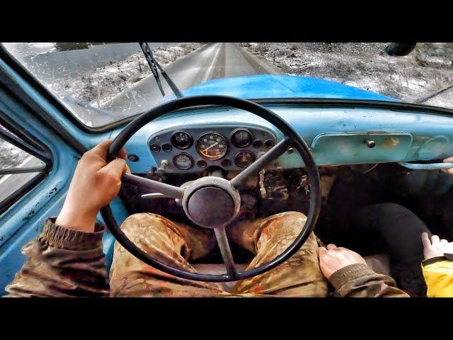 1984 GAZ 53 4.2 MT - POV TEST DRIVE