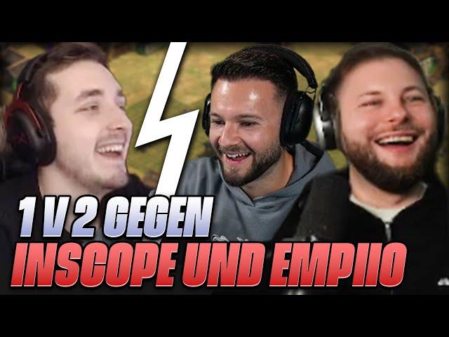 1vs2 gegen INSCOPE und EMPIIO | AoE 2