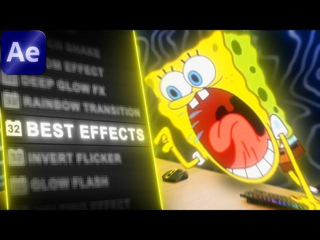 5 INSANE Effects in 2 Minutes! [NO-PLUGIN][After Effects]