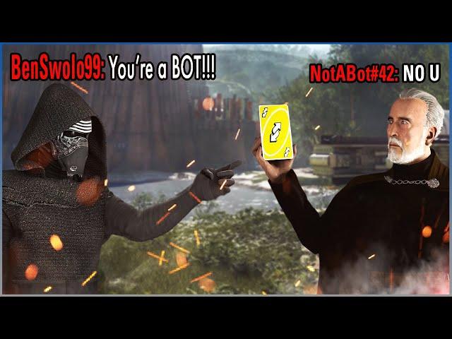 TOXIC PLAYERS IN HEROES VS VILLAINS!  - Star Wars Battlefront 2 Funny Moments