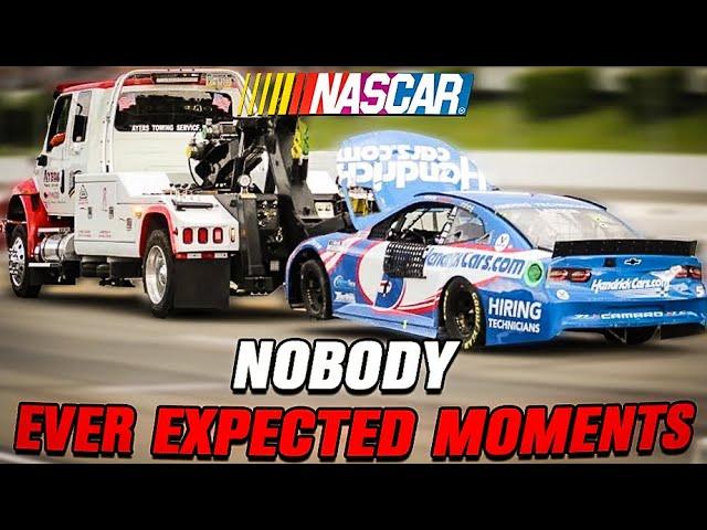 NASCAR's "Nobody Ever Expected" Moments