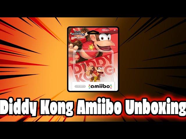 Unboxing The Smash Bros Wii | Diddy Kong amiibo!