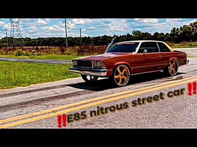 Daily driven sbc nitrous car