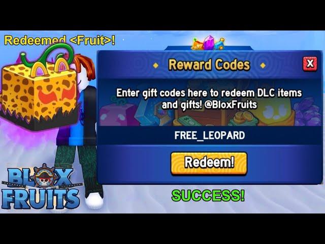 *FREE LEOPARD* ALL WORKING CODES FOR BLOX FRUITS IN 2024 MAY! ROBLOX BLOX FRUITS CODES