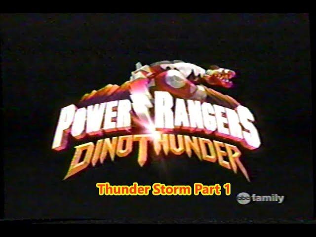 Power Rangers Dino Thunder Episode 31 Thunder Storm Part 1 2004 on Jetix/ABC Family w/ Commercials