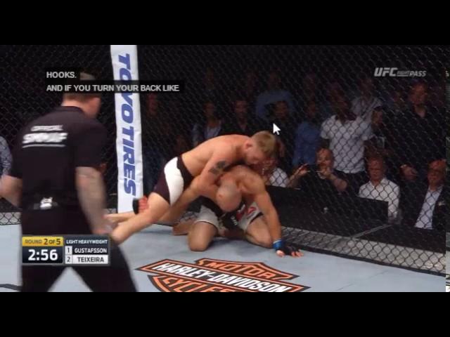 Gustafsson vs Teixeira (Full Fight) HD High quality