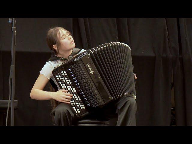 Maria Telesheva Winner of the Leavenworth International Accordion Competition 2024 (Classical Cat.)