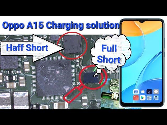 OPPO A15 Charging Solution Full Short Charging Line / OppoA15 Charging ways