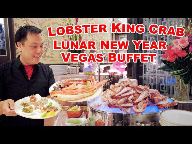 Best Vegas Lunar New Year Seafood Brunch Buffet | Endless Dim Sum, King Crab, Lobster, Peking Duck