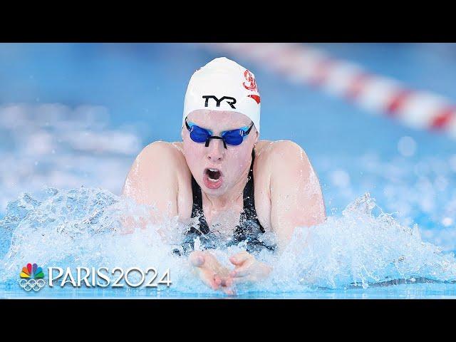 Lilly King DOMINATES women’s 100m breaststroke at TYR Pro Swim Series | NBC Sports