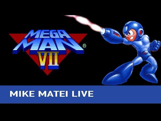 Mega Man 7 (SNES) Part 1 - Mike Matei Live