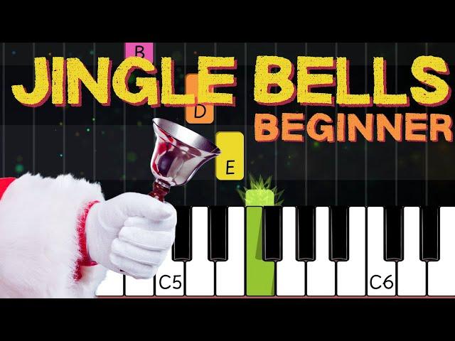  Jingle Bells Piano for Beginners! Master the Holiday Magic with Our Color-Coded Guide 