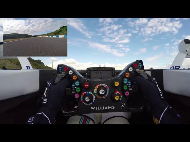 F1 cockpit cam: See the driver at work | Williams Racing