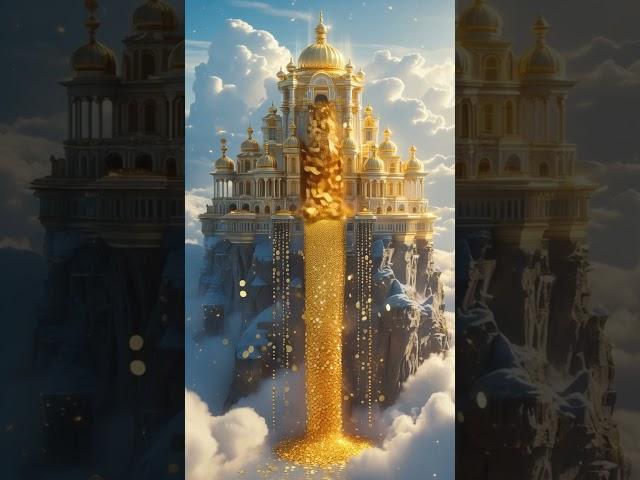 황금이 터지는 영상   #golden #wealth #rich #heaven