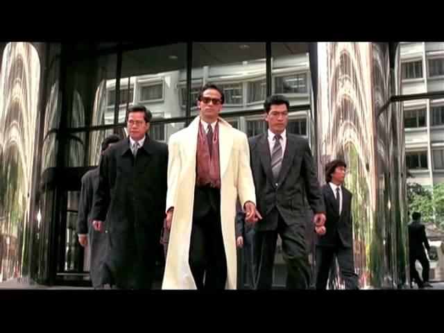 chow yun-fat collecting money scene - a better tomorrow