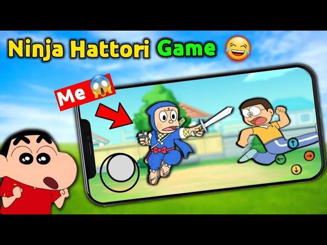 Playing Ninja Hattori Game  ||  Funny Game