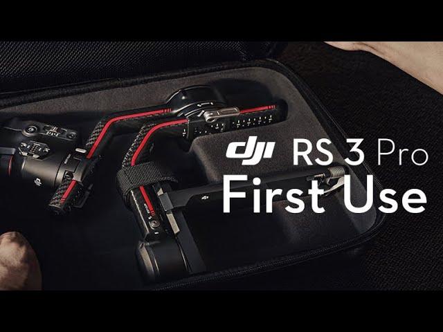 DJI RS 3 Pro｜First Use