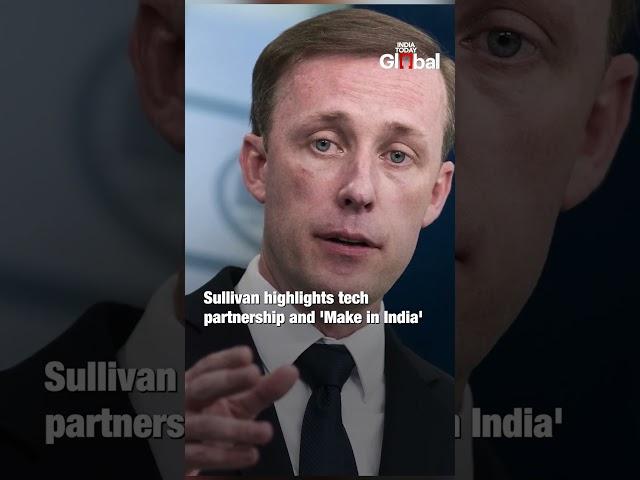 Jake Sullivan at IIT Delhi: U.S.-India Tech Ties & 'Make in India' Vision