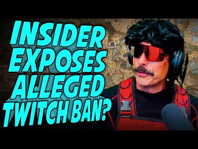 Dr. Disrespect Twitch Ban Leaked by Former Employee?!