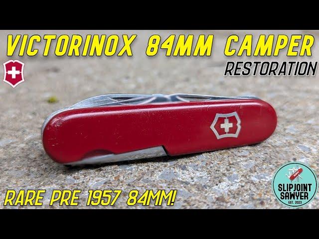 Victorinox 84mm Camper Swiss Army Knife 237K - A Rare Vintage SAK Restoration @bladeinwales