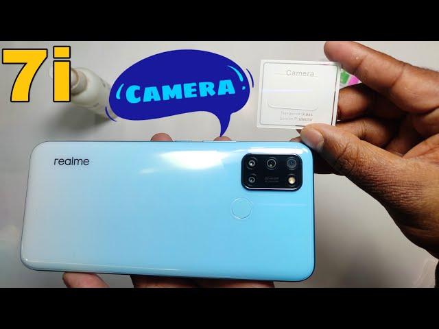 Realme 7i Best Camera Lens Protector Install || Realme 7 or 7 pro Camera Glass